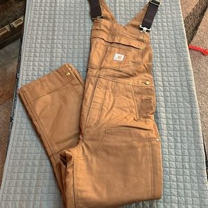 CARHARTT Insulated Overalls Men’s Size S